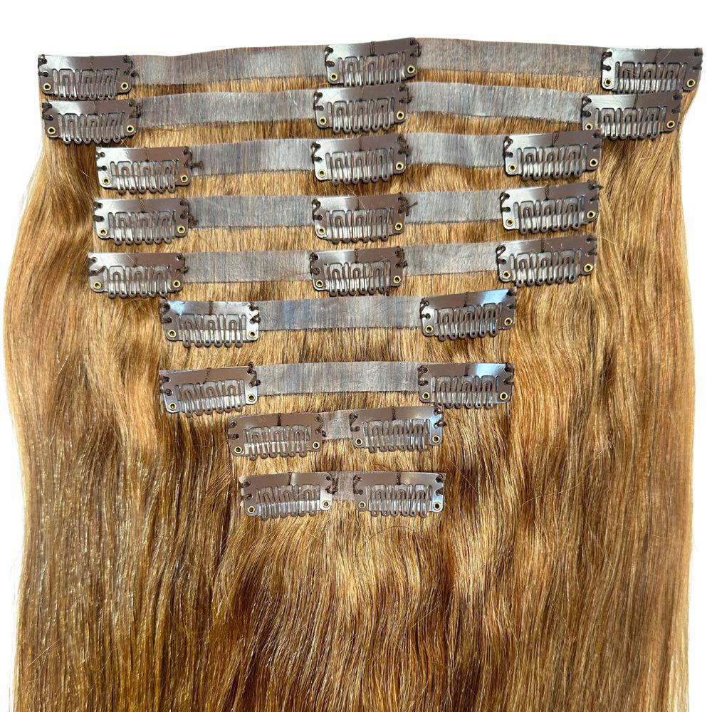 Straight Seamless Clip-In Hair Extensions