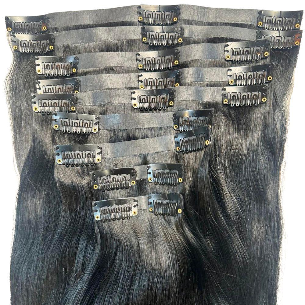 Straight Seamless Clip-In Hair Extensions
