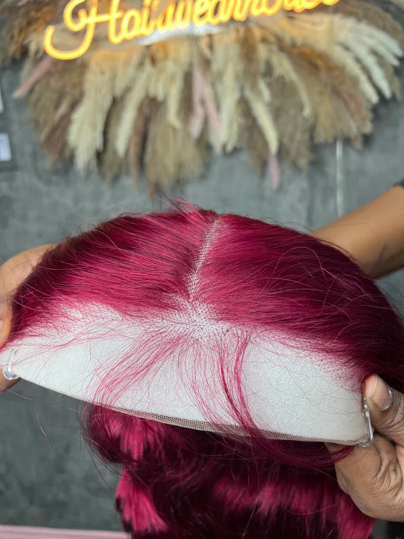 99J Burgundy Wig
