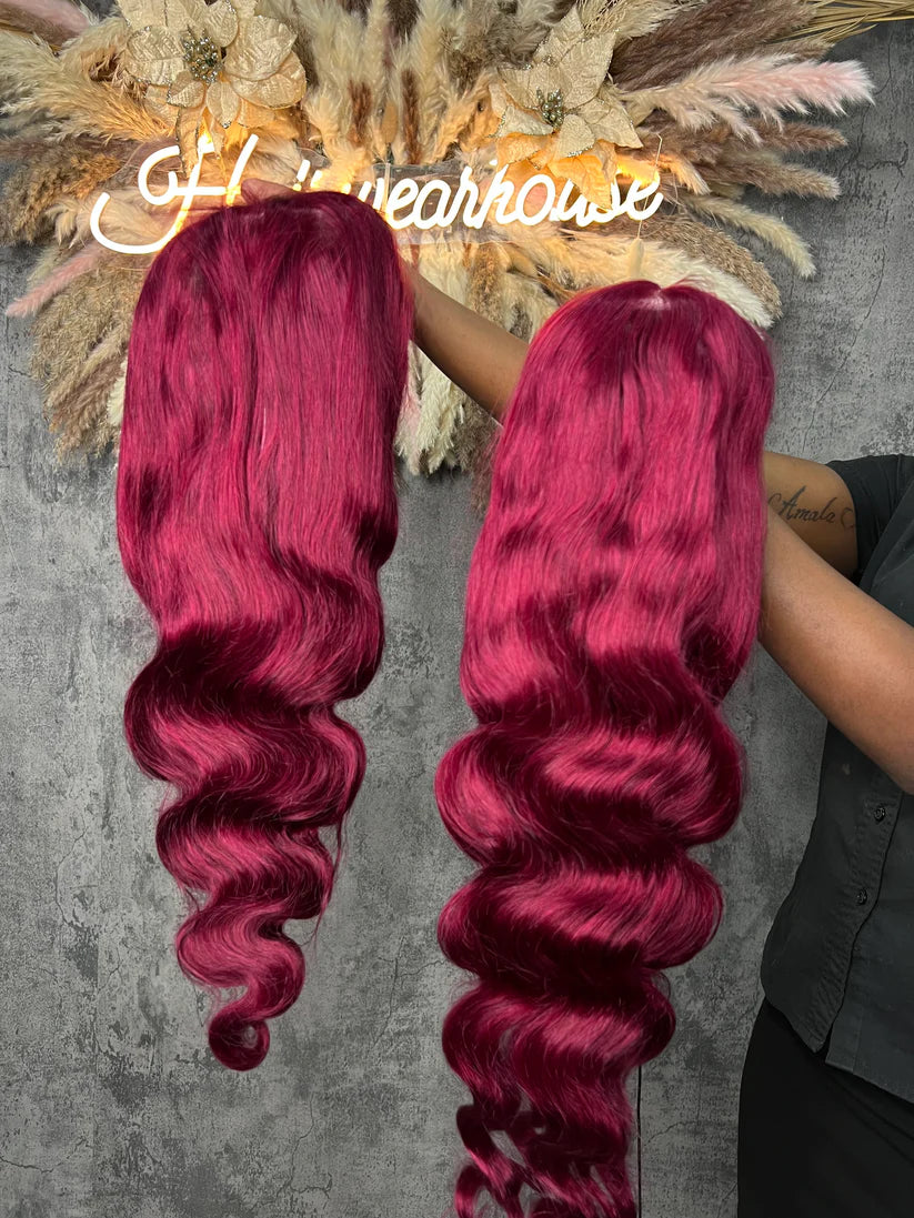PROMO CODE: BOGO | 99J Burgundy Wig