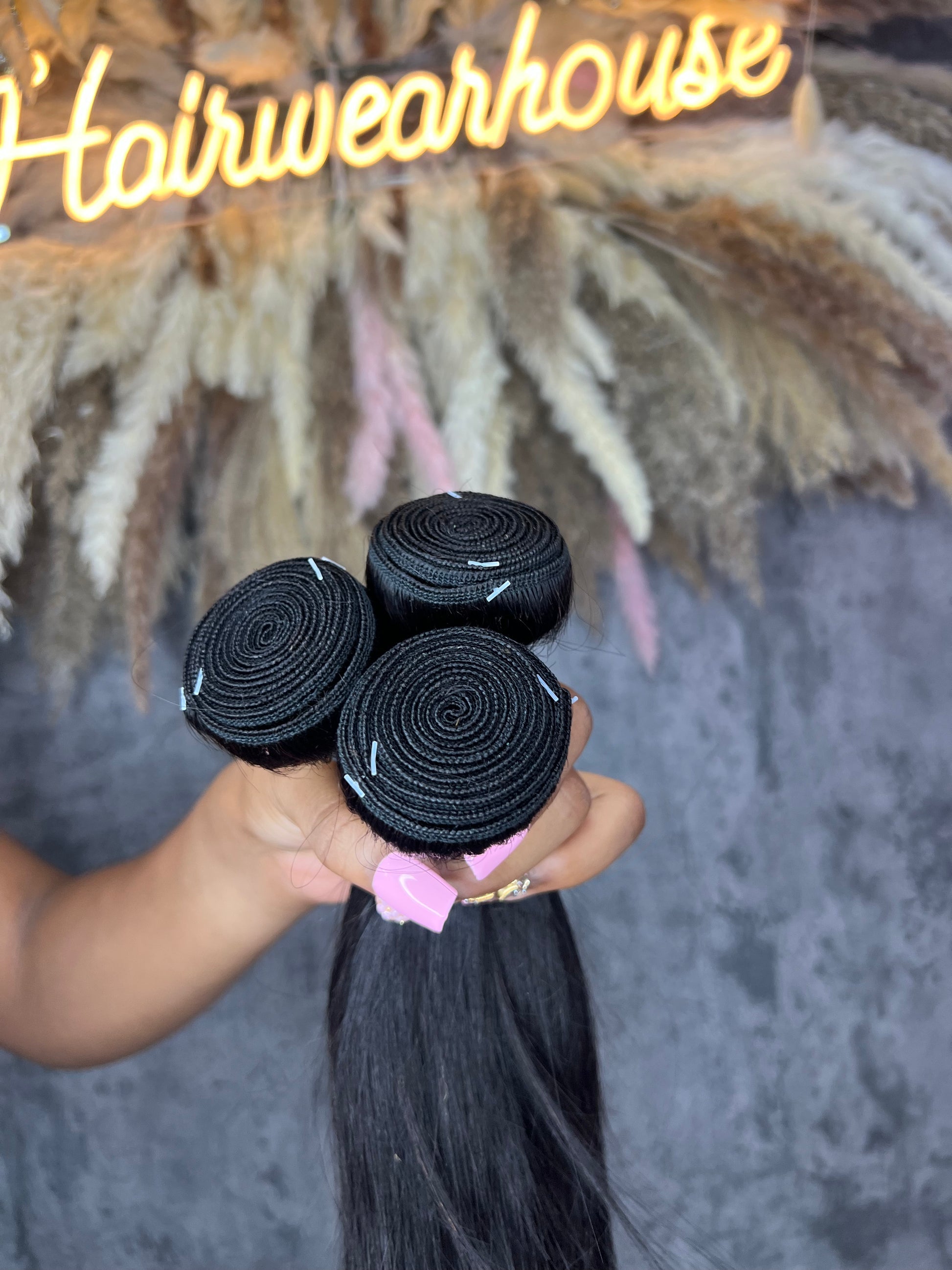 Brazilian 1B Natural Hair Bundles