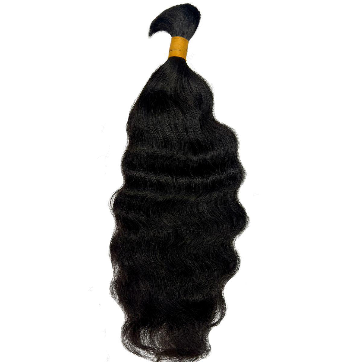 Raw Indian Bulk Braiding Hair Extensions