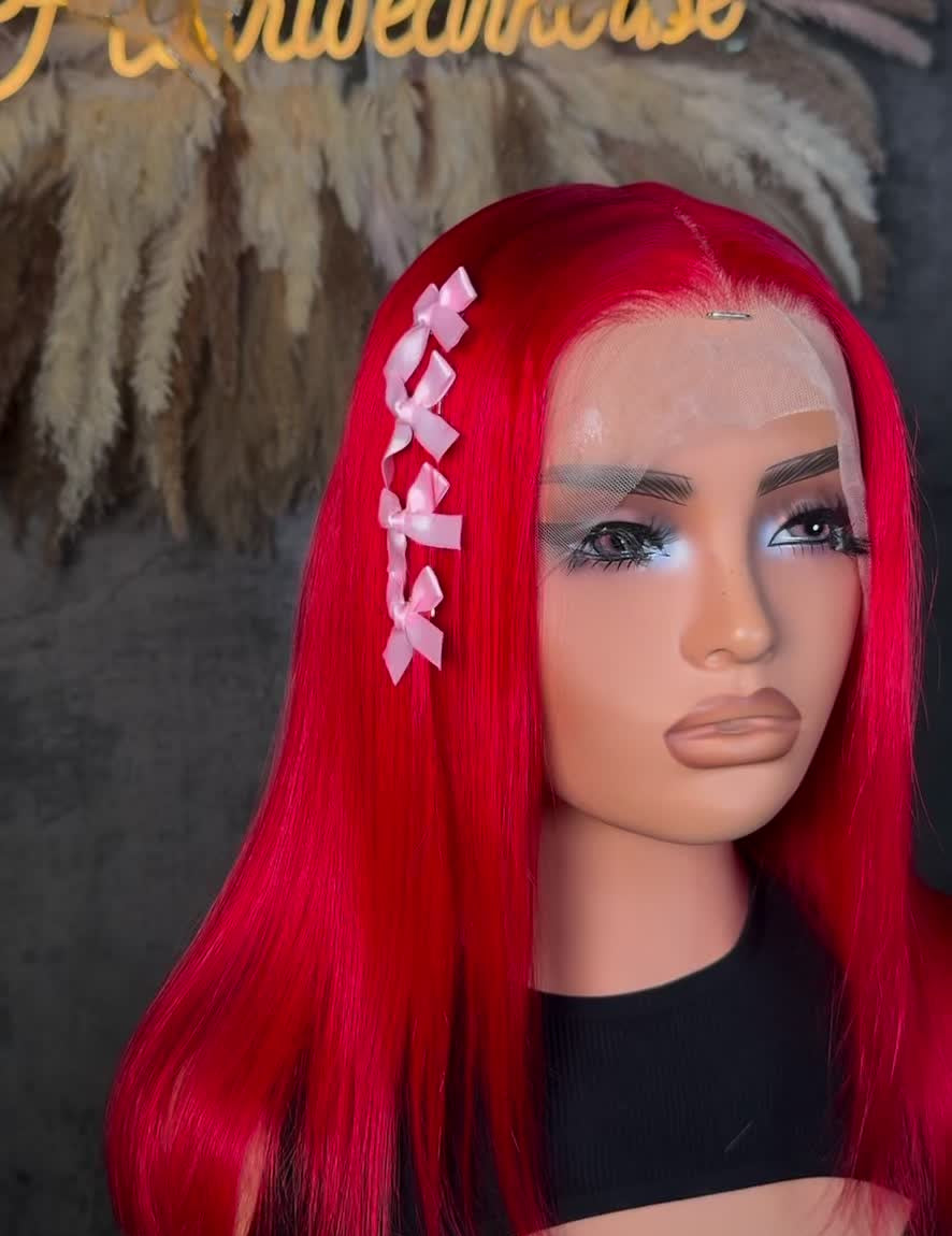 Straight Colored Bob Wig