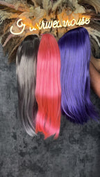 Straight Colored Bob Wig