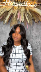 Raw Indian Natural Black Clip-In Hair Extensions