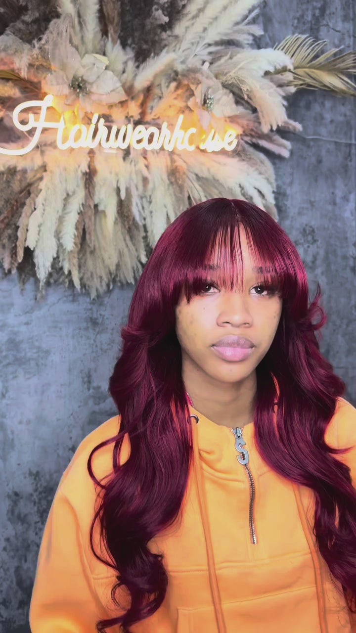 Colored  Body Wave Bundles